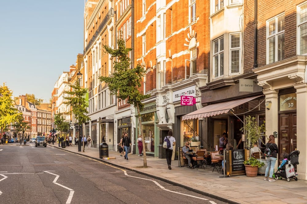 Marylebone High Street Shops Marylebone High Street Shops